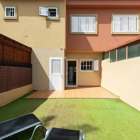 度假居 Duplex Private Solarium & Pool In Maspalomas *